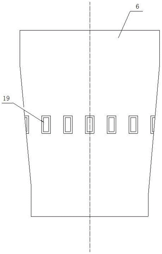 Anti-clogging device for sewage pump