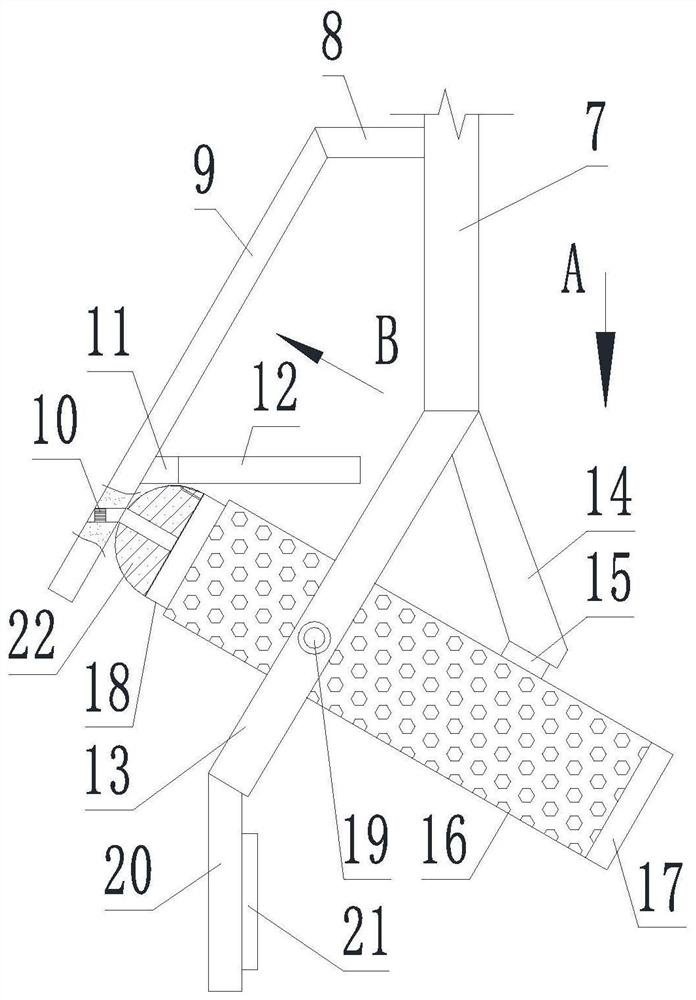 Water body sampling device based on unmanned ship and use method of water body sampling device