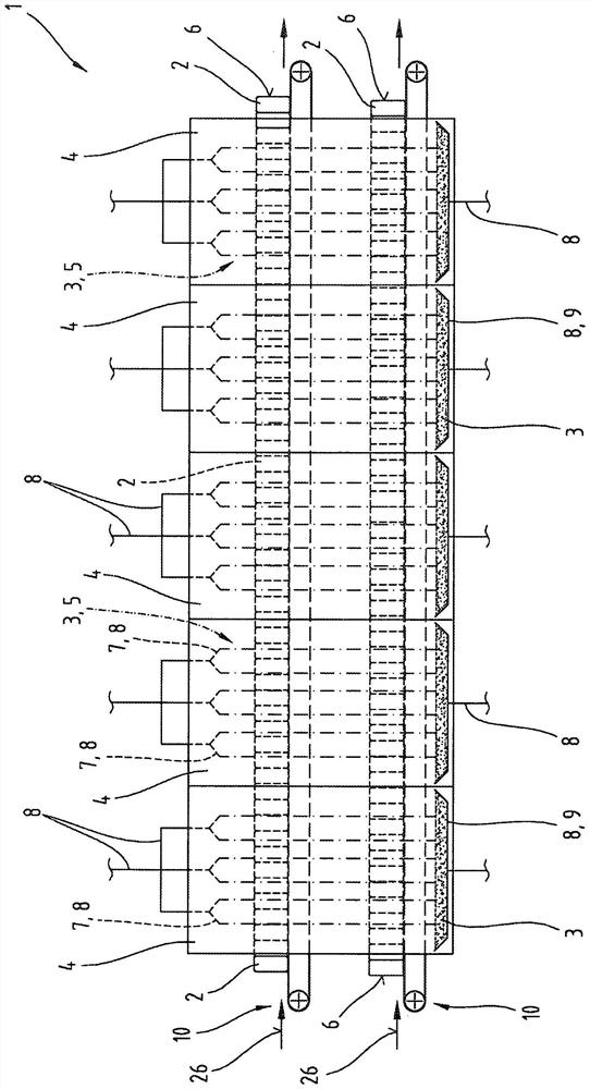 Method and apparatus for processing food and/or containers for containing food