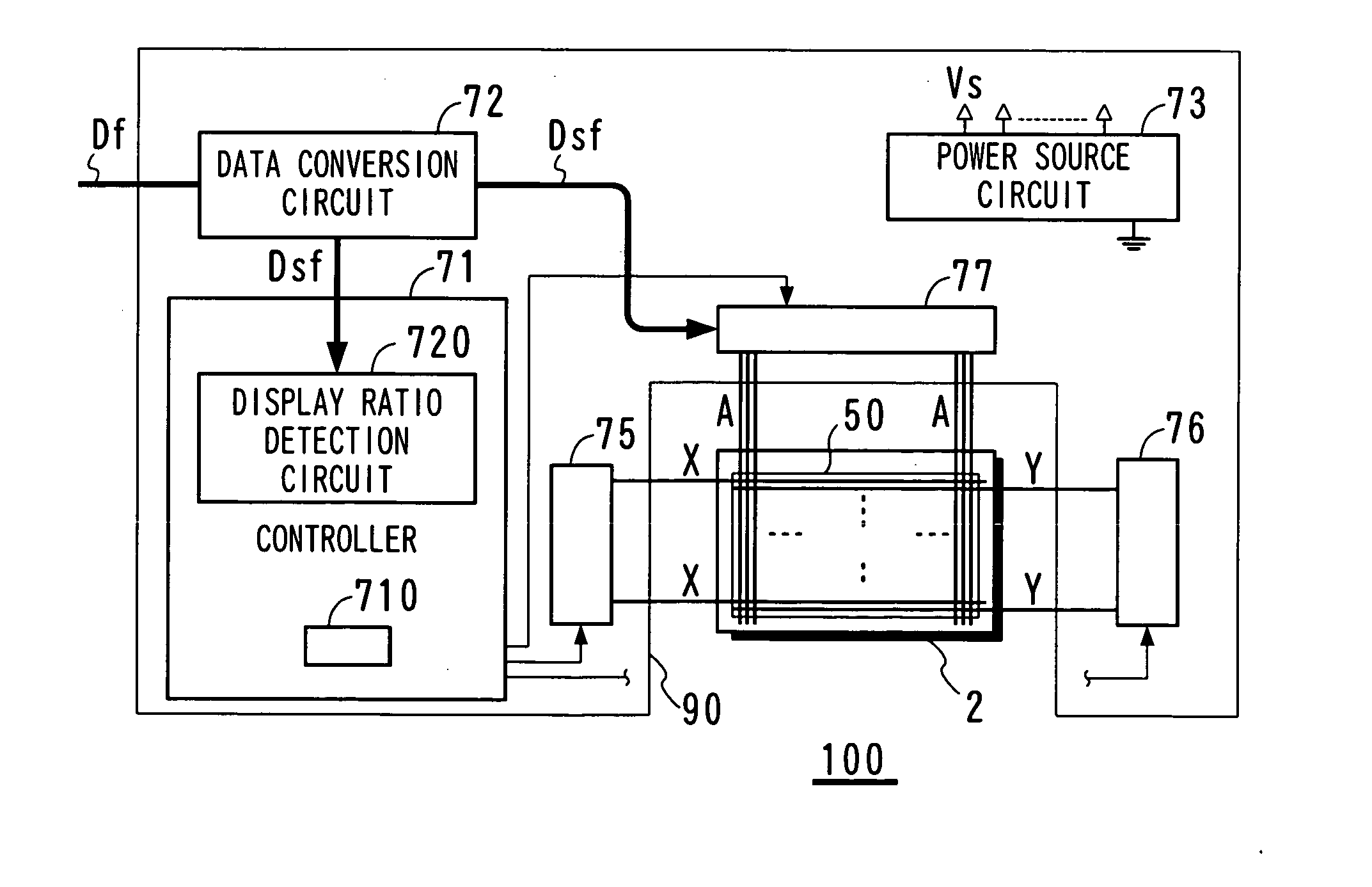 Display device and display panel device