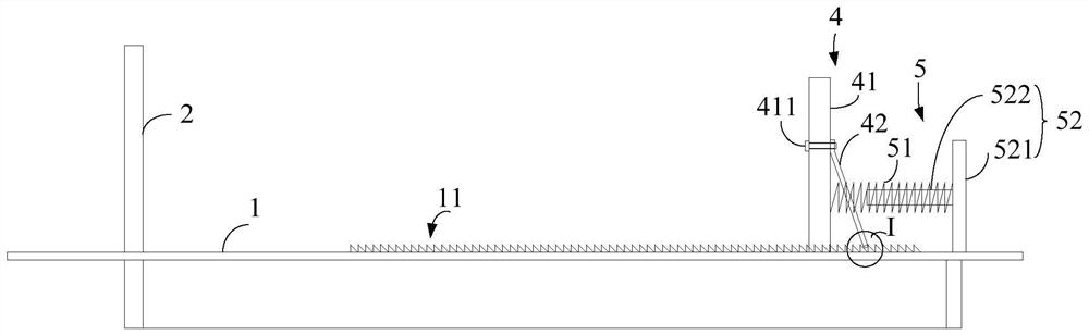 Travel switch trigger accuracy detection tool and detection method