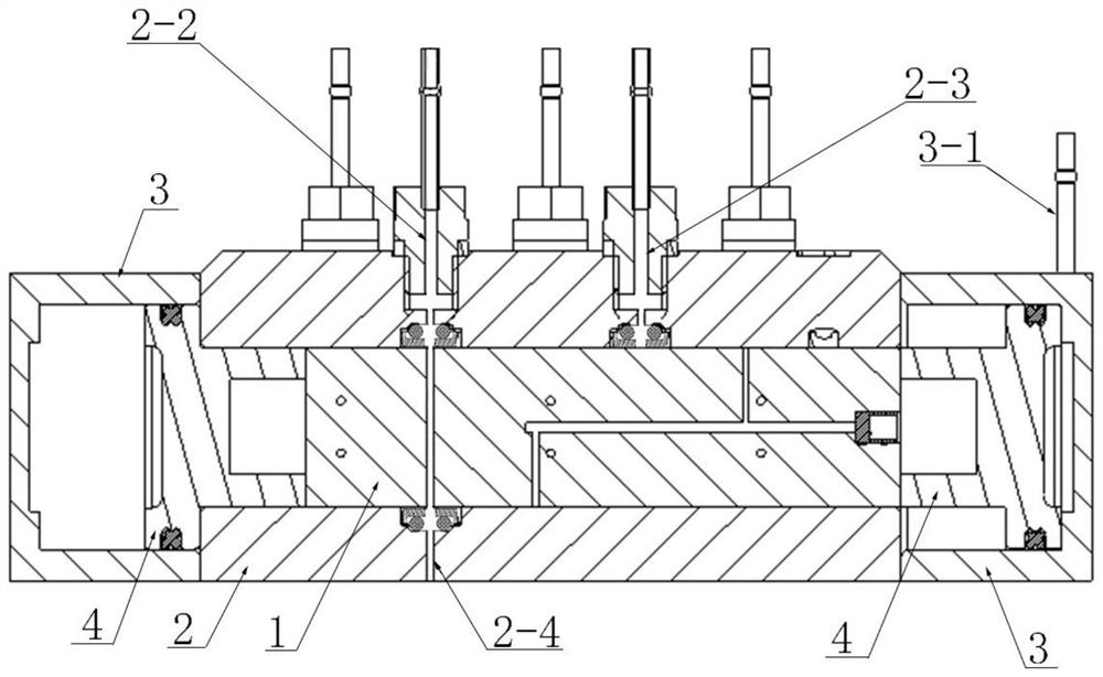 Pneumatic type multifunctional pressure scanning valve