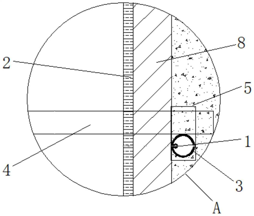 Construction method of drilling bolt fastener type formwork supporting system