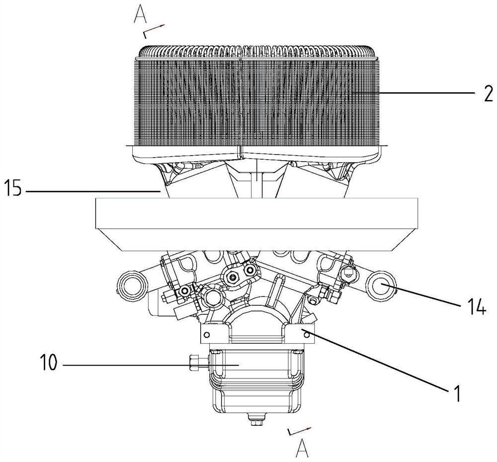 Stirling engine structure