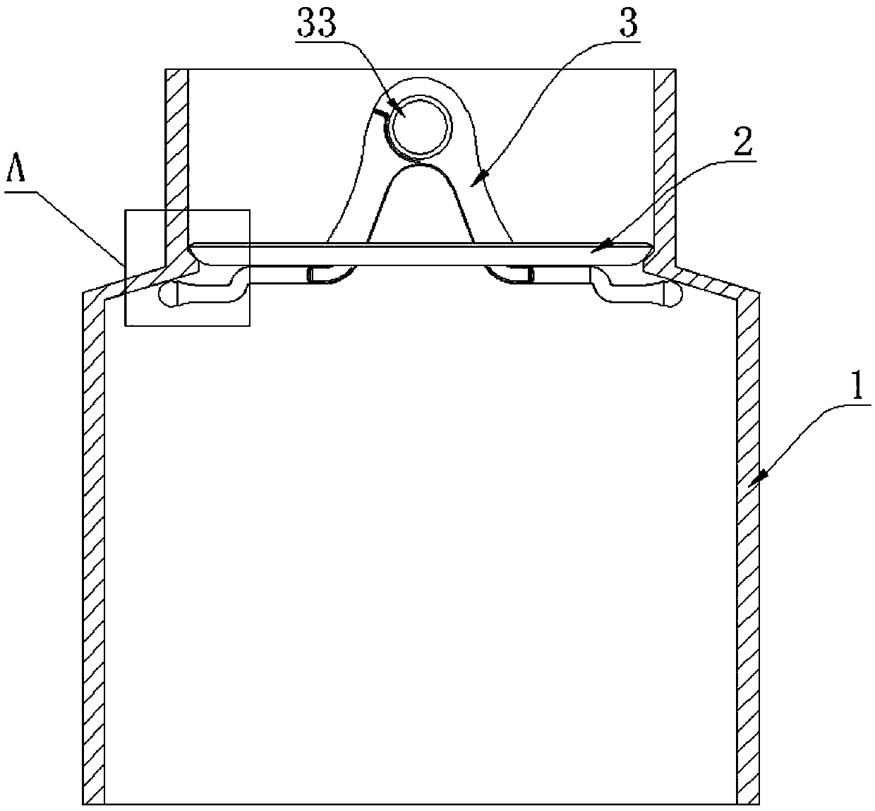 Tea water separation device