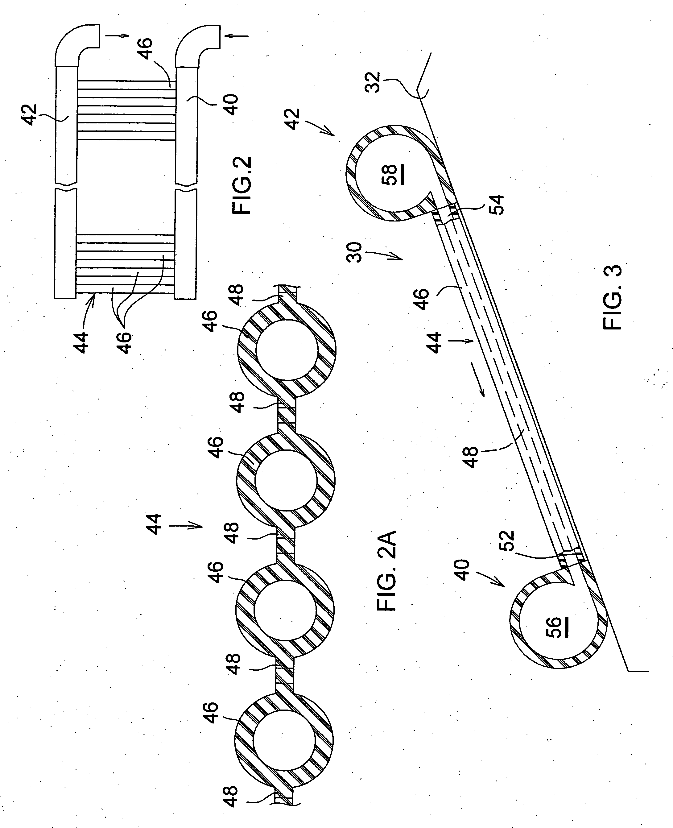 Low pressure water-heating solar panel apparatus and method