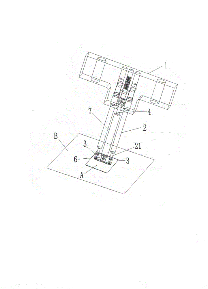 Hot-melting jig