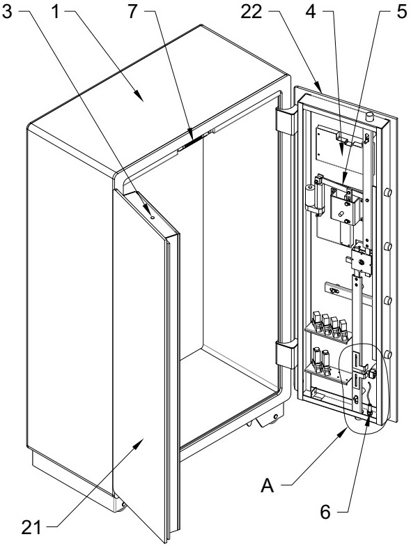 Fully automatic smart bullet cabinet