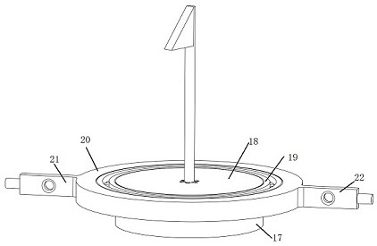 Southward pointing cart with composite fixed-axis differential mechanism