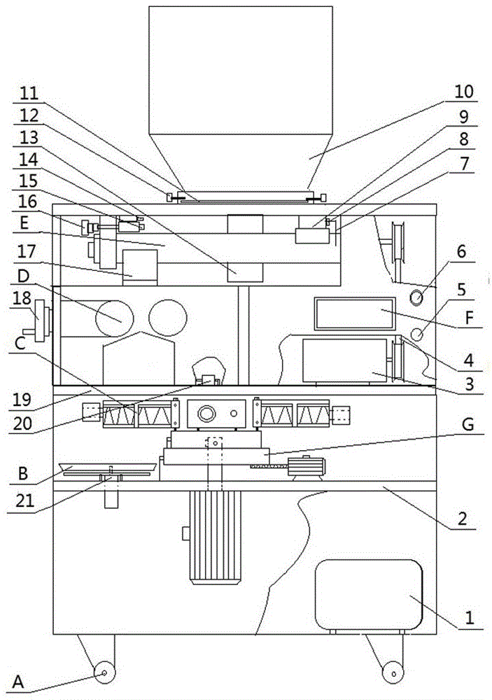 Automatic tool-changing noodle maker