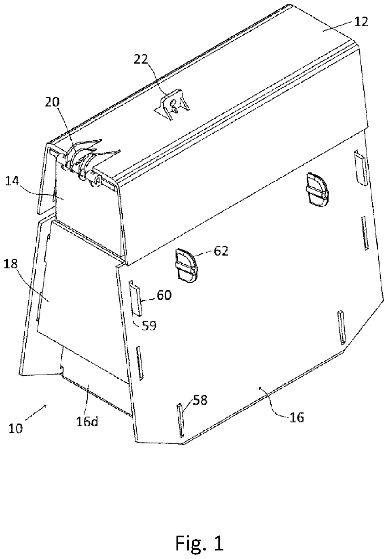 Arthropod trapping apparatus and method