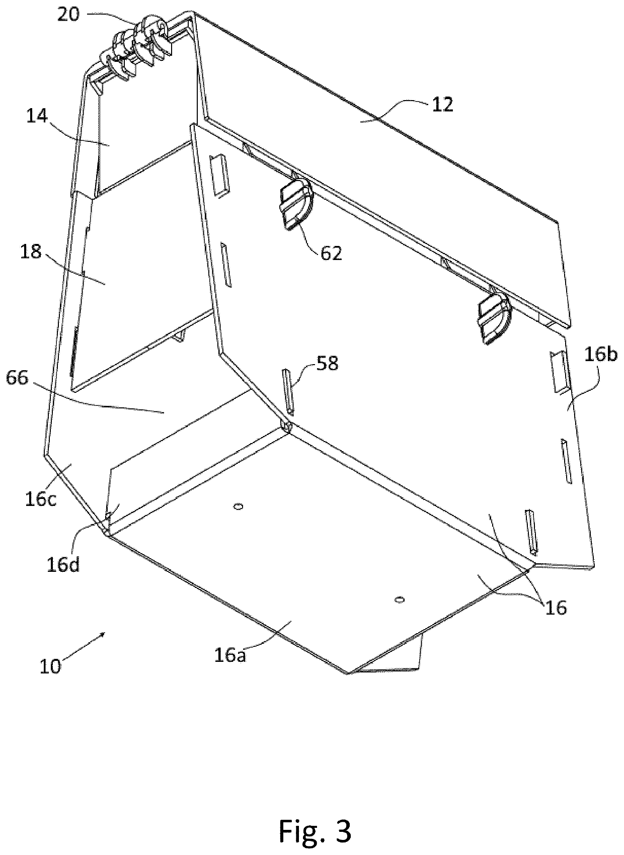 Arthropod trapping apparatus and method