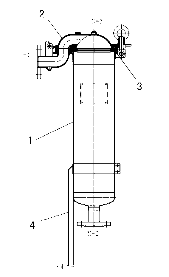 High-corrosion resistance aluminum alloy filter and process thereof