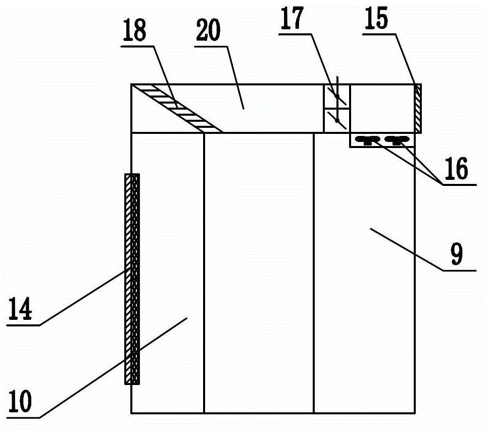 Container assembly type cabinet