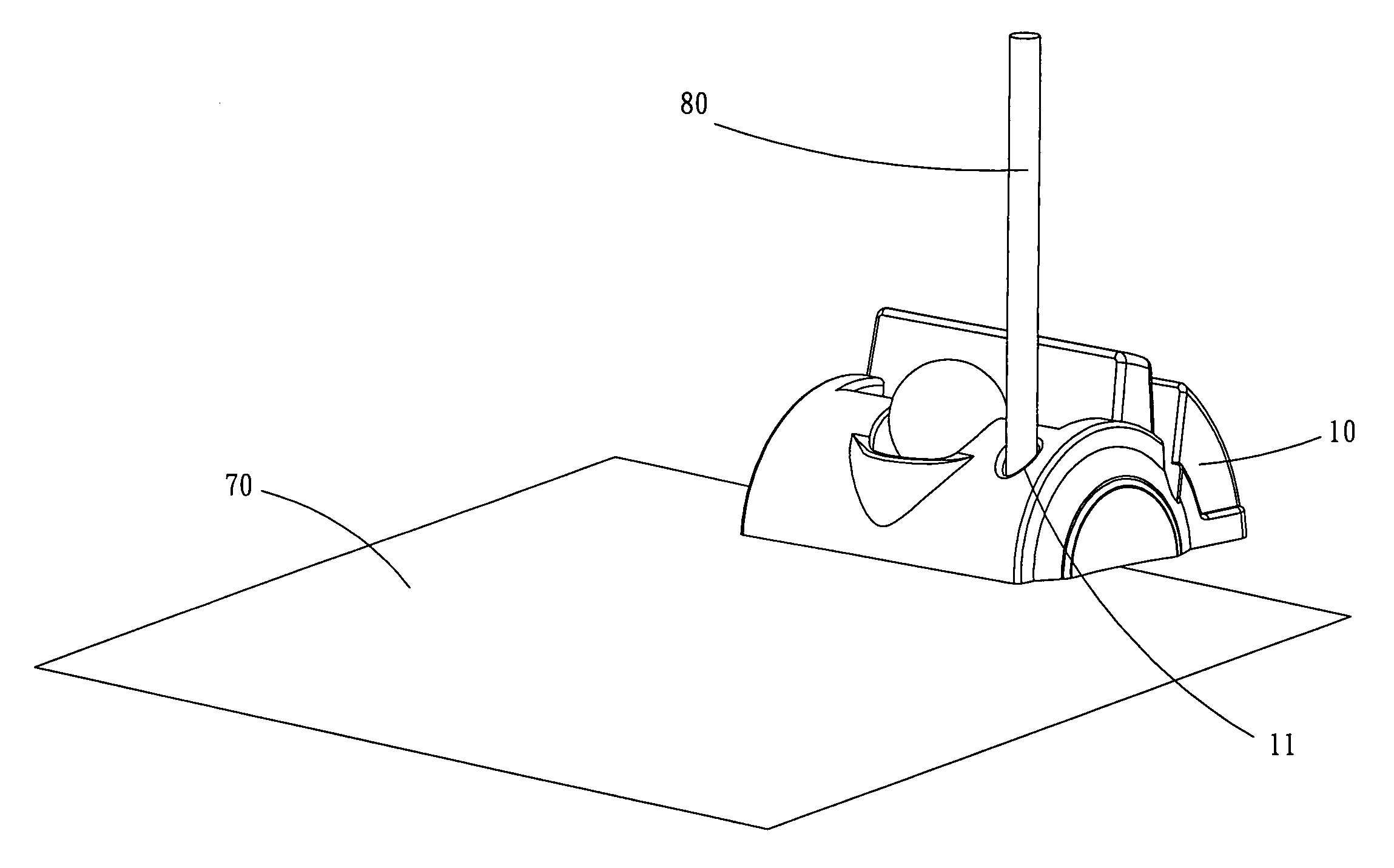 Seat of a compound draft-paper rack