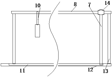 A mobile fixed tool for cutting plastic wood