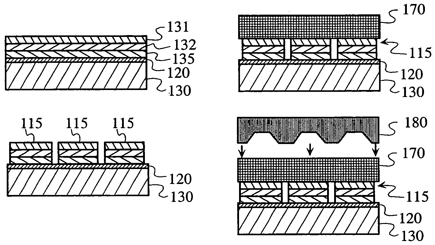 Oriented self-location of microstructures with alignment structures