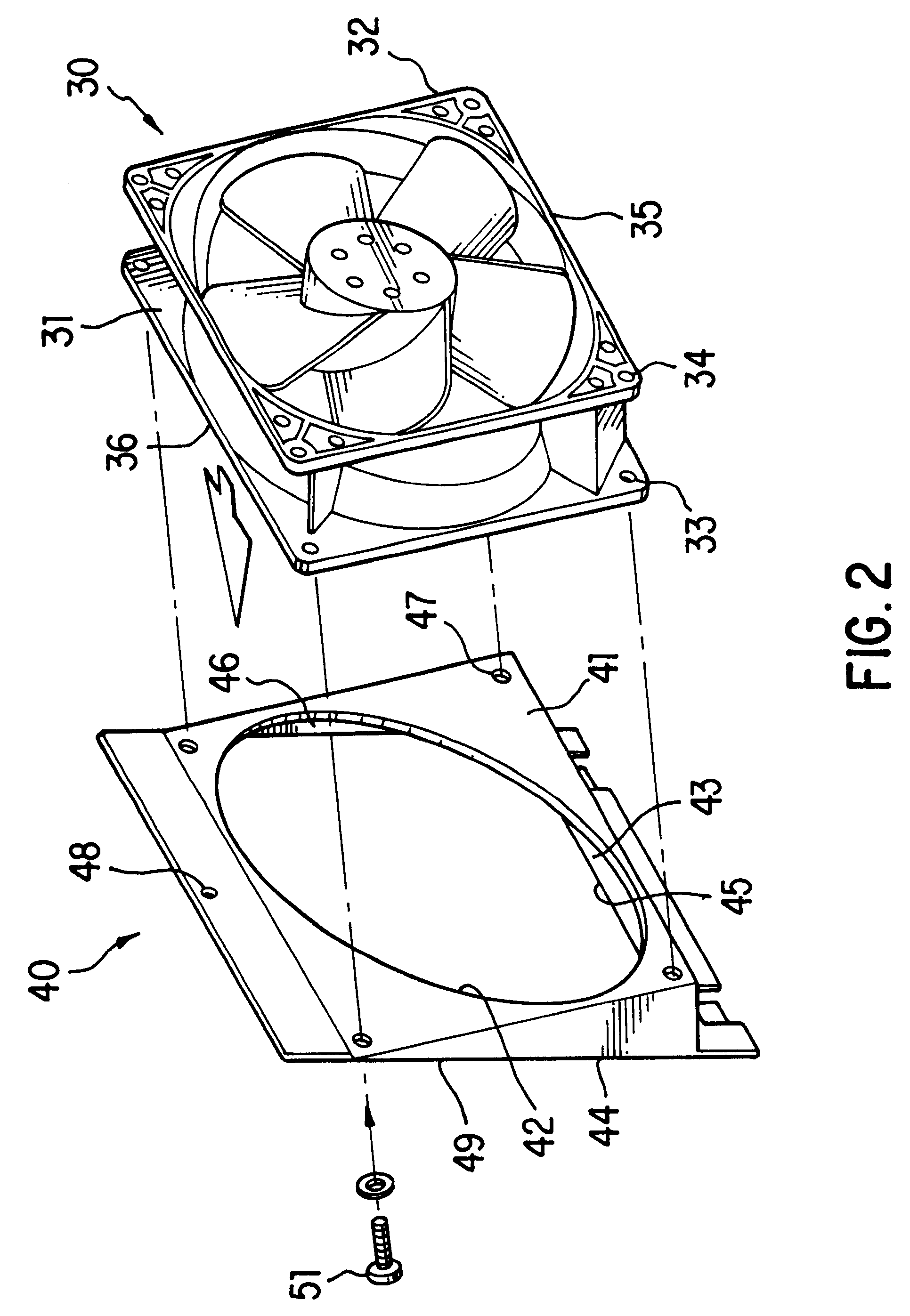 Fan for mounting on a wall member of a control cabinet