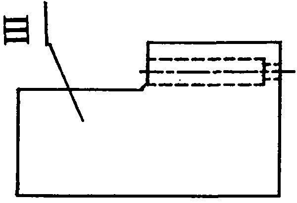 Steam turbine blade fitting measuring tool and processing technology thereof