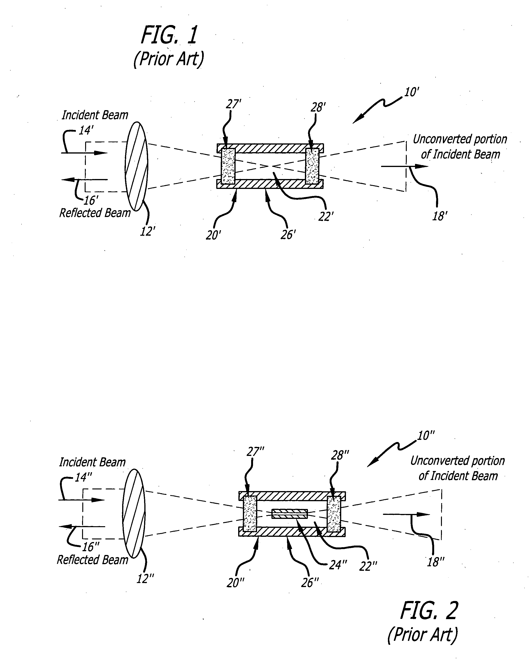 Stimulated brillouin scattering phase conjugate mirror utilizing photonic bandgap guide and method