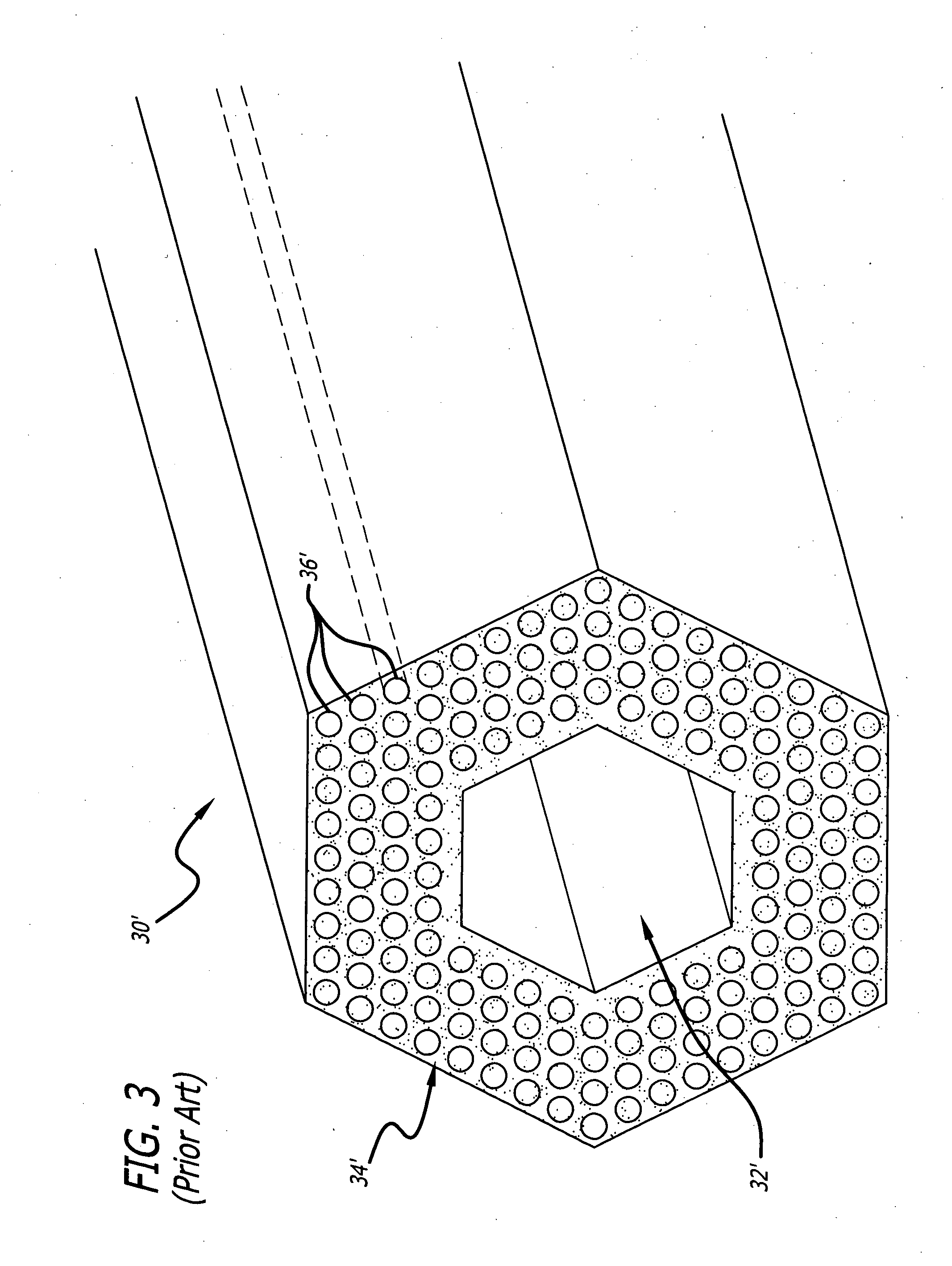 Stimulated brillouin scattering phase conjugate mirror utilizing photonic bandgap guide and method