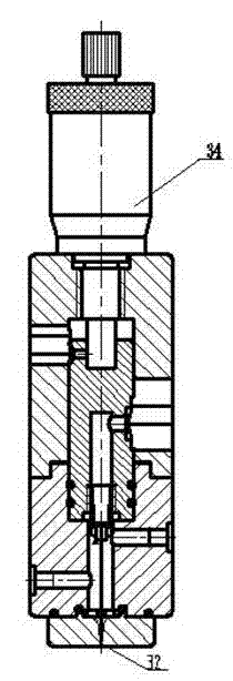 Liquid control system for double-fluid injector