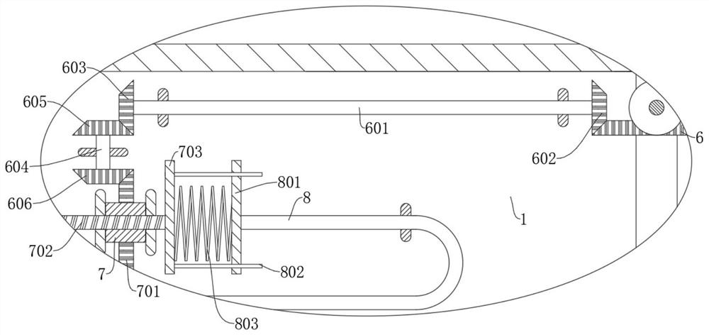 A self-pressing film antenna deployment mechanism