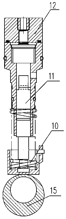 Electrically-driven gear transmission plunger pump