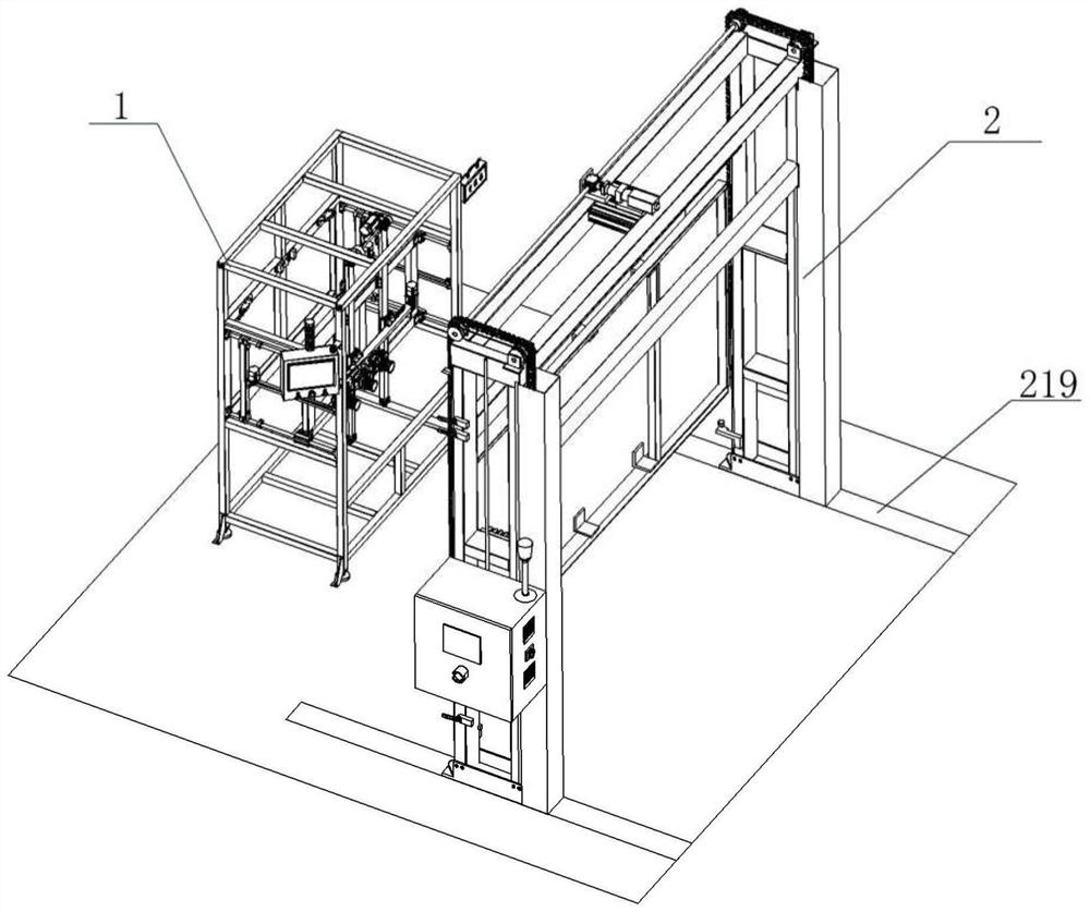 Code scanning equipment with automatic calibration camera and millimeter wave radar