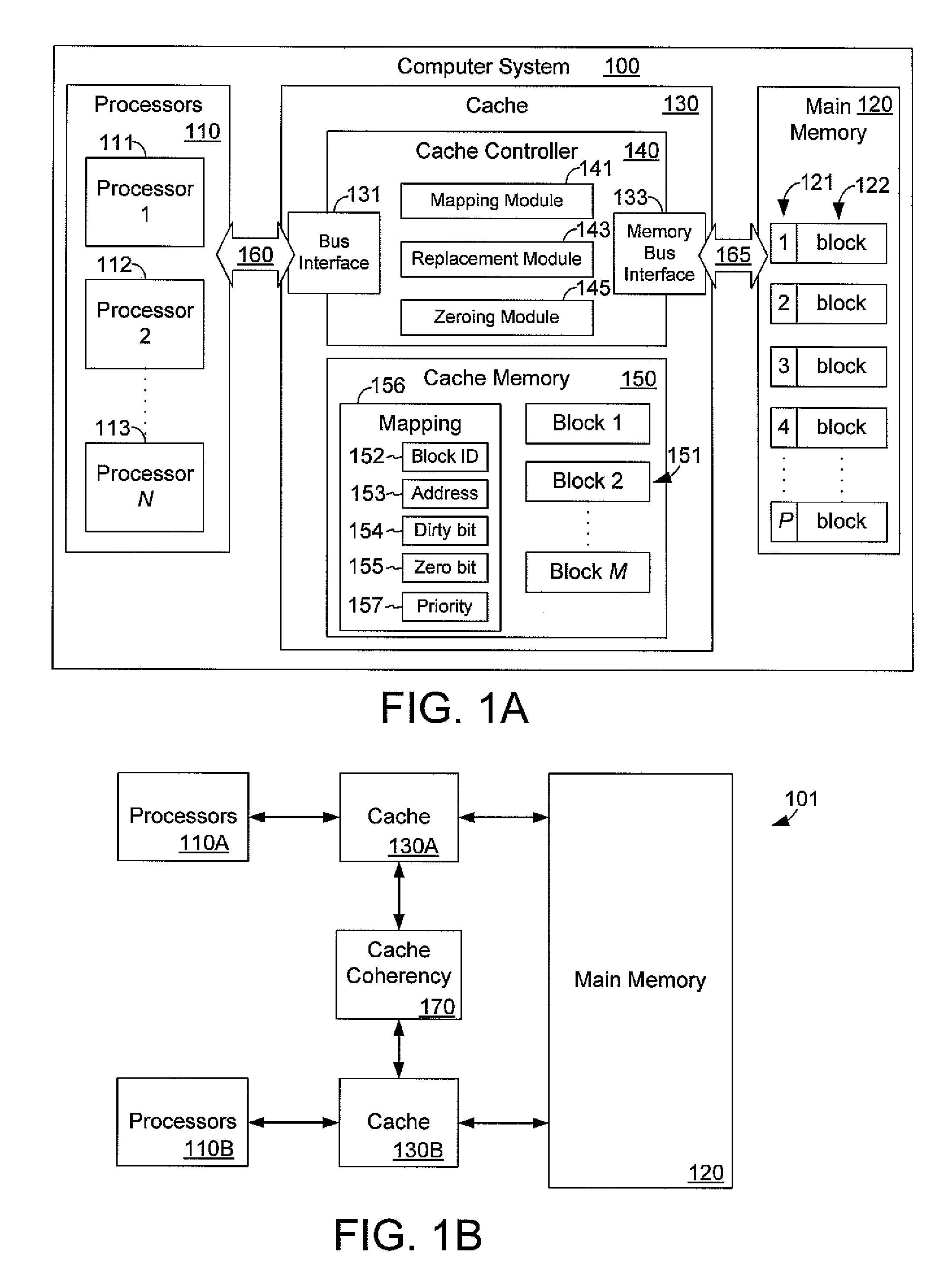 Non-blocking data transfer via memory cache manipulation