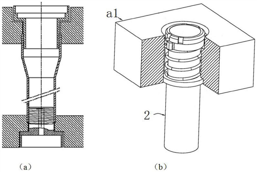 Guide pipe connecting structure capable of eliminating torque and achieving uniform bearing and fuel assembly