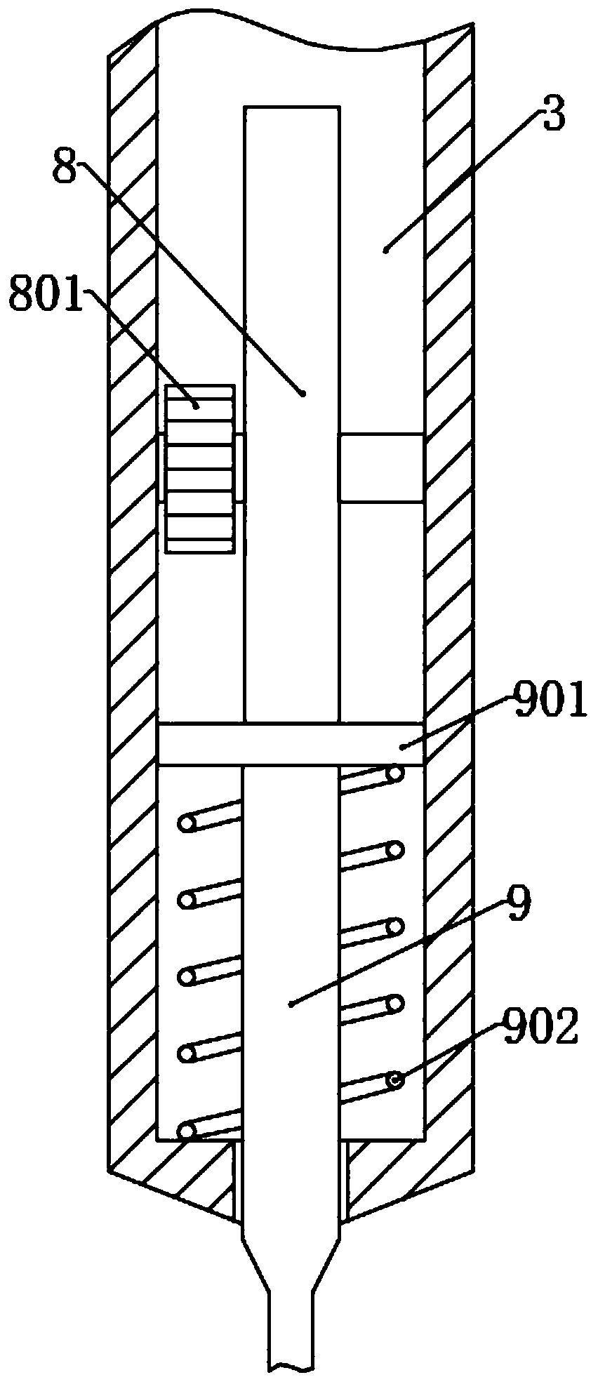 Ceramic raw material crushing equipment with iron removal function