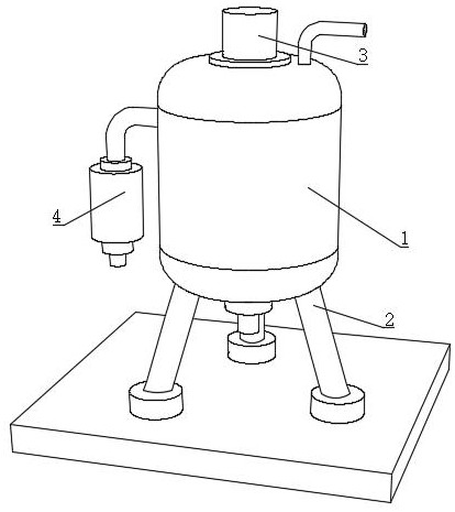 Preparation method of improved animal cough and asthma mixture