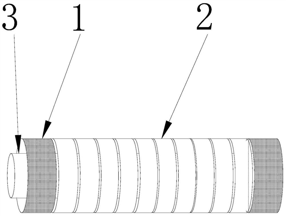 Correction method of magnetic line