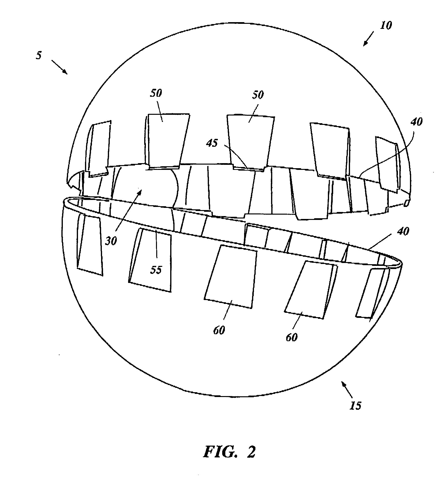 Nestable structural hollow body and related methods