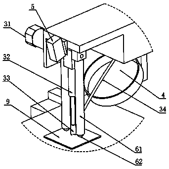 Vamp bead nailing machine