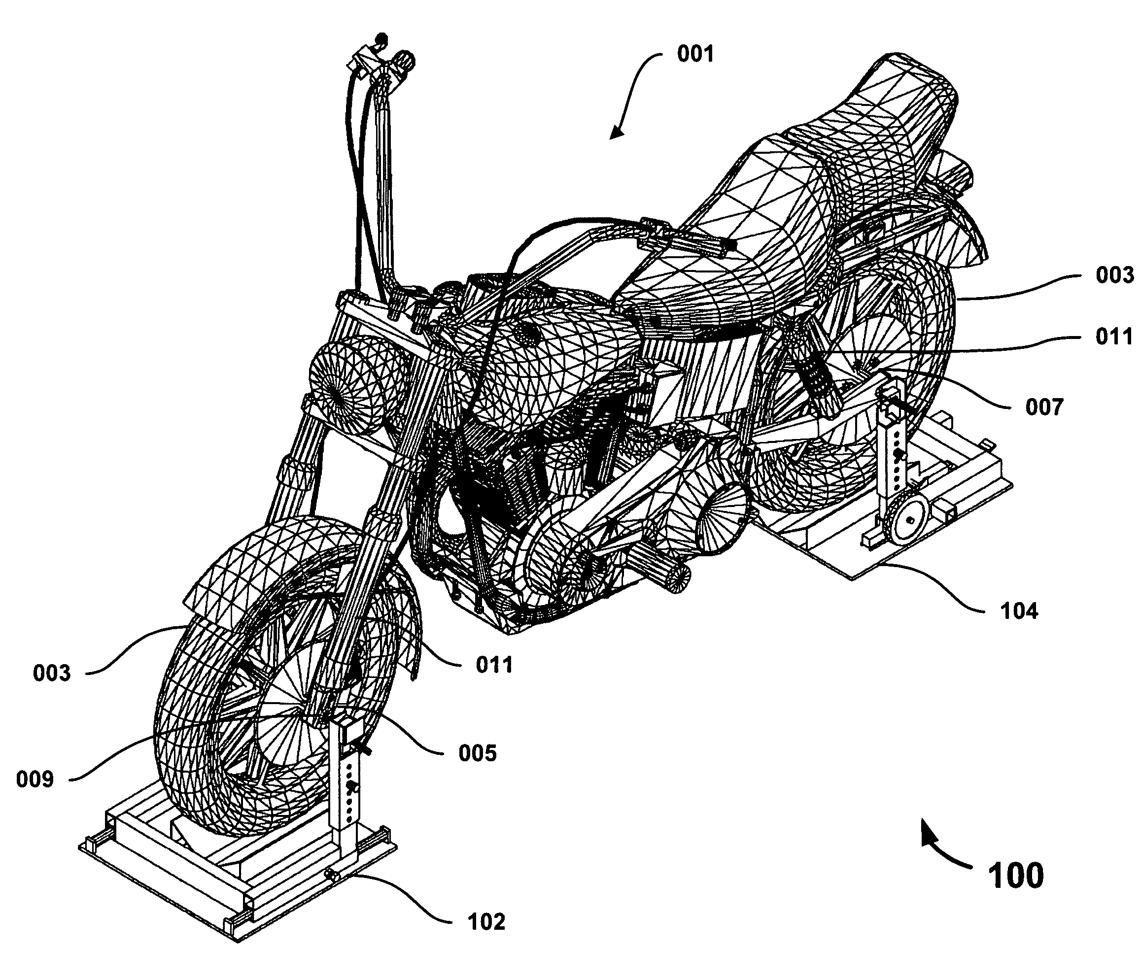 Motorcycle stand