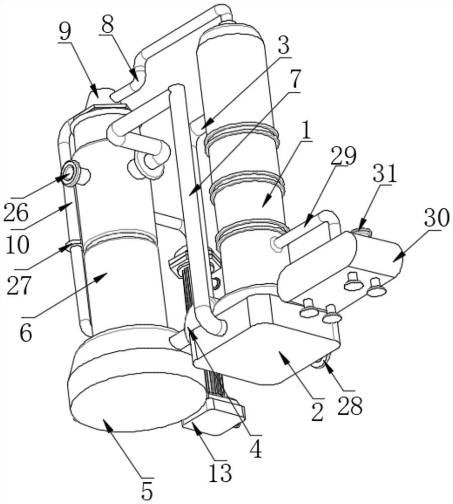 Efficient rectification device and method for high-purity nicotine