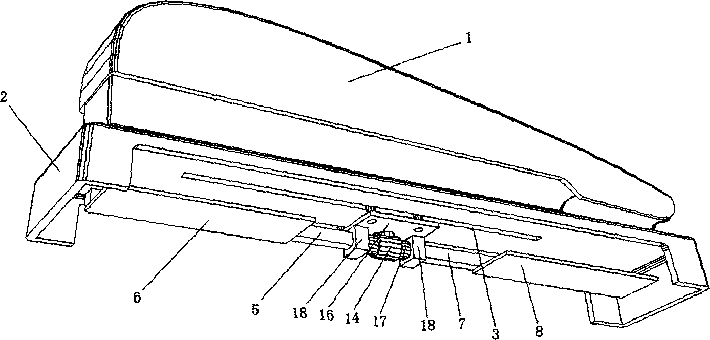 Stapler with bookbinding baffle