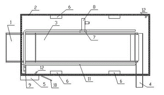 Automatic black tea fermenting and producing device