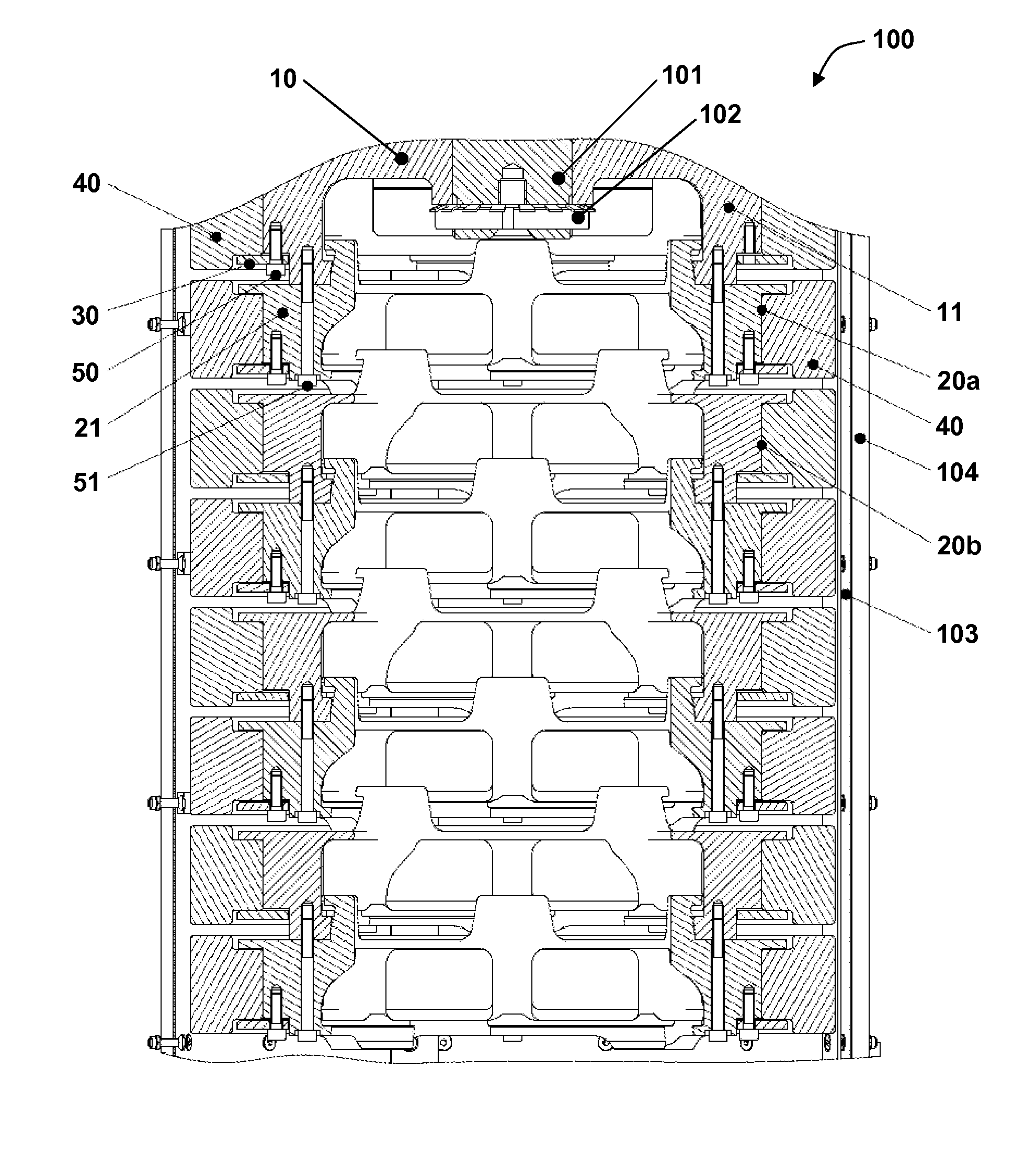 Abrasive roll assembly