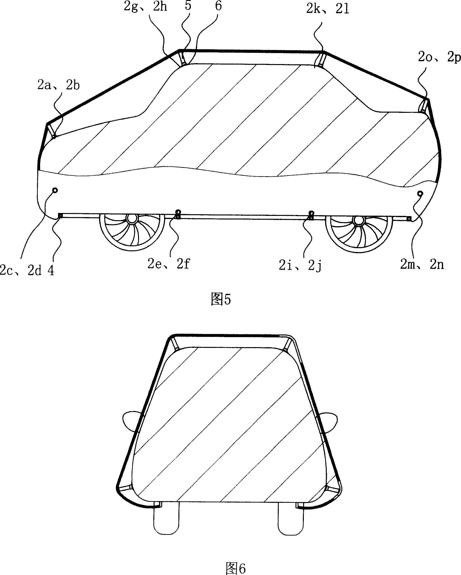 Automobile protective cover