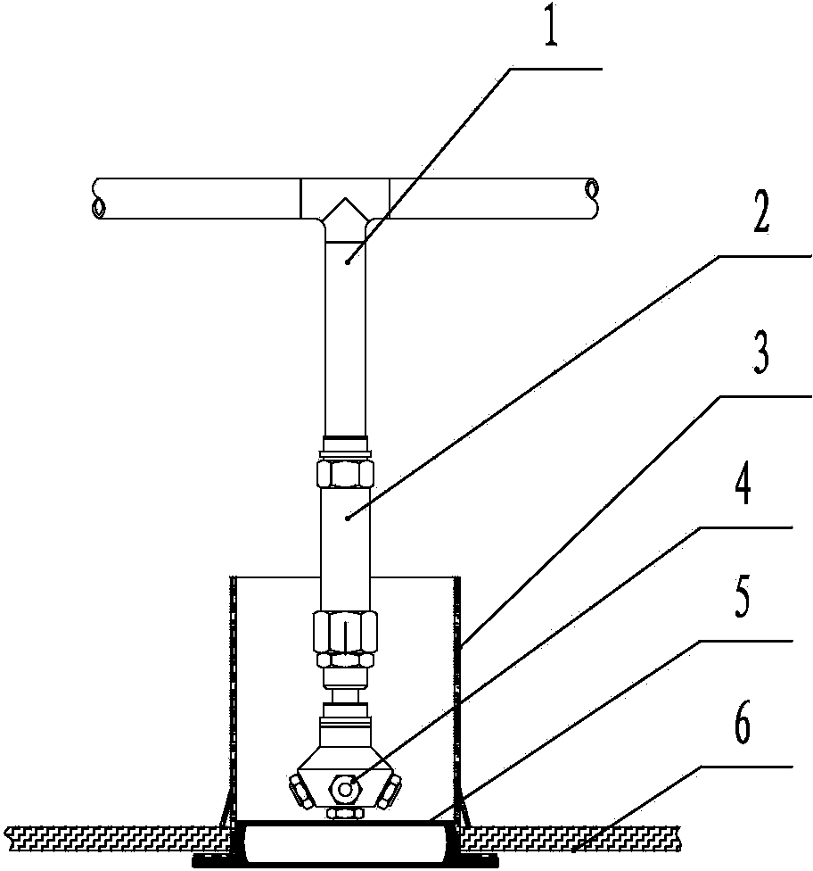 Hidden type fine mist nozzle