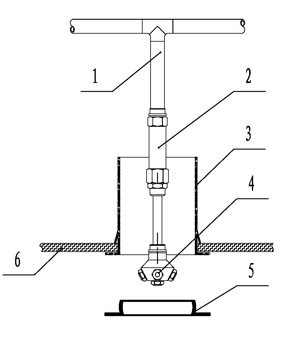 Hidden type fine mist nozzle