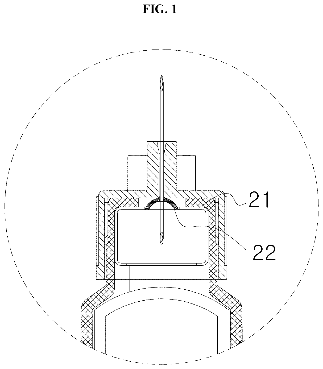 Drug injection cartridge and drug injector comprising same