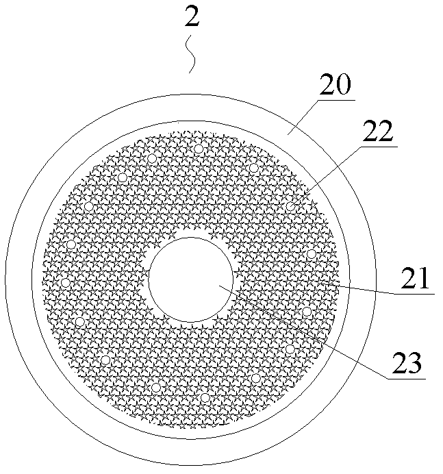 Beauty-care skin repairing and retouching device