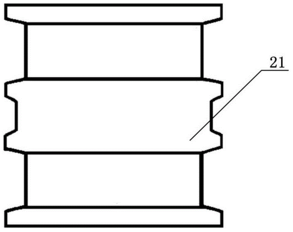 Quenching device of supporting wheel