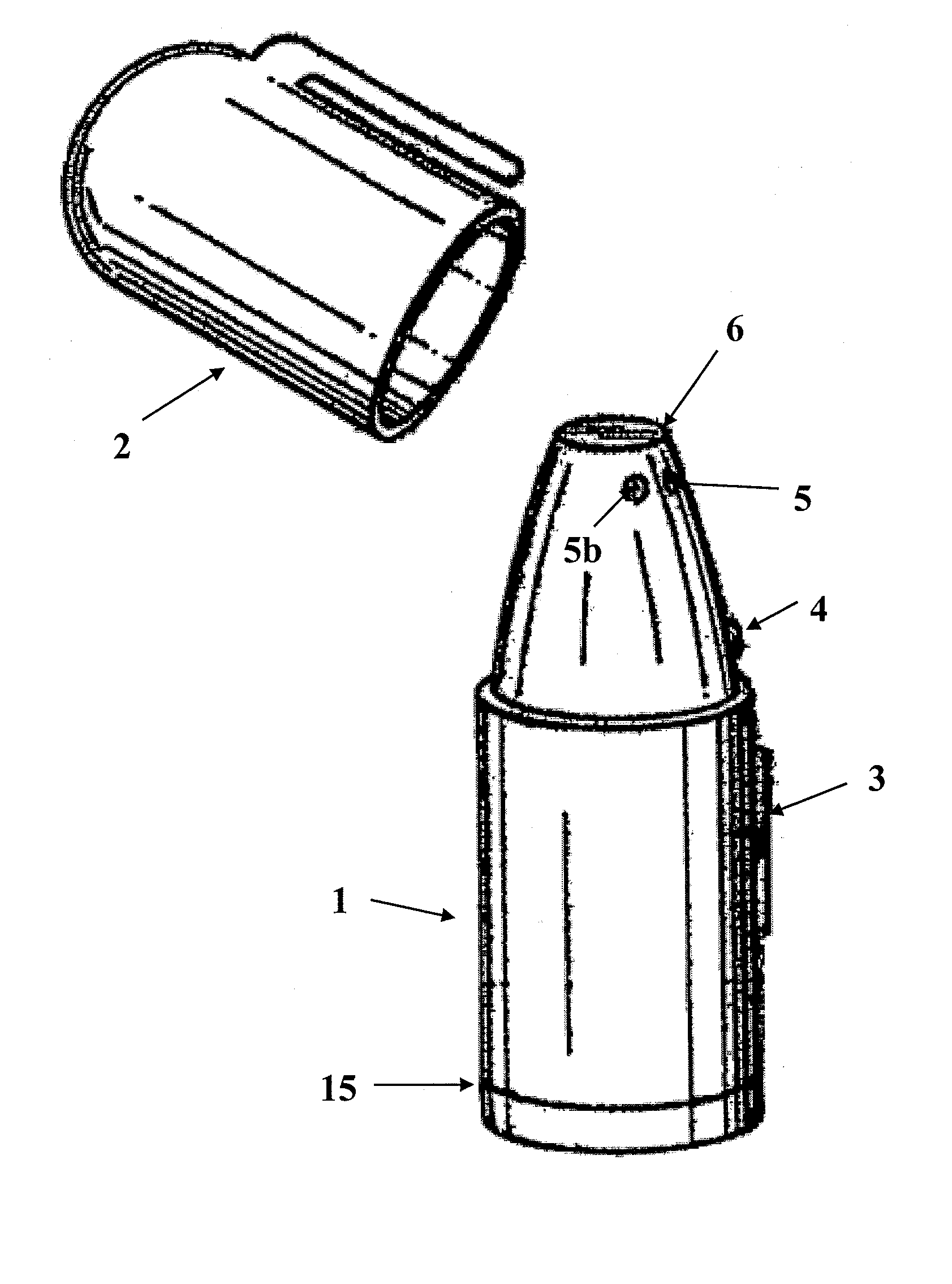 Medical device and method for treating skin disease