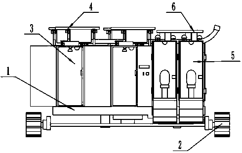 Outdoor mobile bath equipment