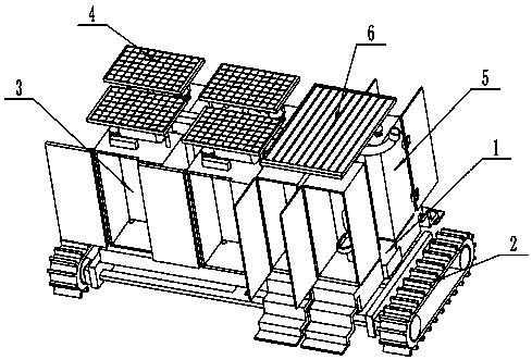 Outdoor mobile bath equipment